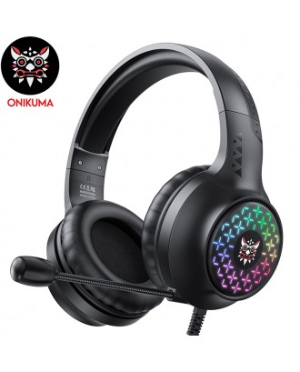 HEADSET ONIKUMA X7 PRO RGB LIGHT WIRED GAMING